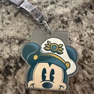 Disney Cruise Line DCL Set of 4 25th Anniversary Silver Lanyard Castaway Club